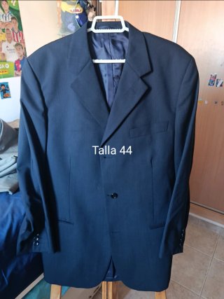Traje de chaqueta azul Talla 44