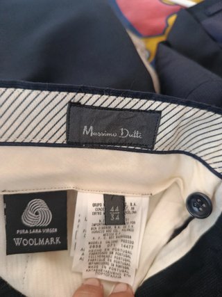 Traje de chaqueta azul Talla 44
