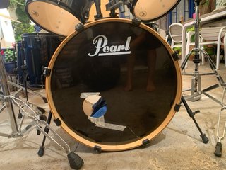 Batería Acústica Pearl Completa