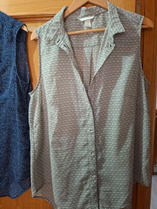 Camisas sin mangas mujer
