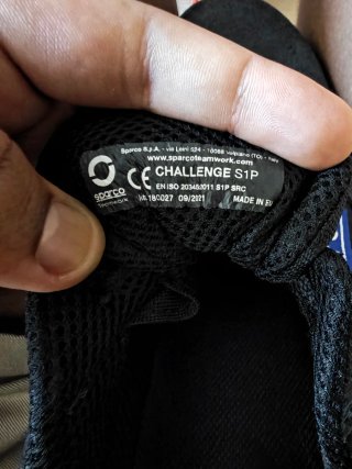 Zapatillas Sparco Challenge S1P SRC