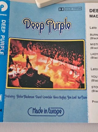 Deep Purple – Made In Europe MC Musicassetta 1976