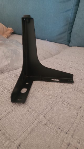 8 Patas Muebles Sofá Negras 13cm + Tornillos
