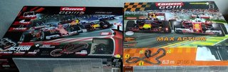 2 Scalextric Carrera GO!!! F1 + 11 m de Pista