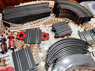 2 Scalextric Carrera GO!!! F1 + 11 m de Pista