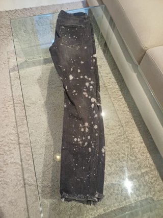 Pantalones vaqueros Zara pitillo desgastados