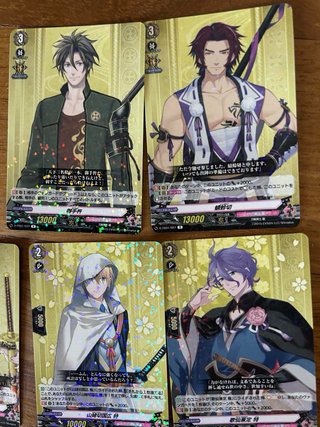 Lotto carte Touken Ranbu