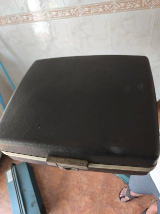 Máquina de escribir Capri verde