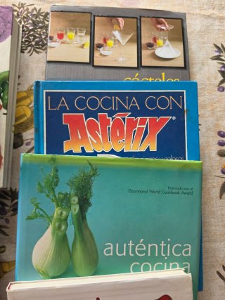 Cocina libros lote