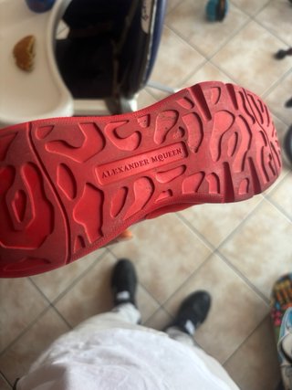 Scarpe Alexander McQueen Rosse