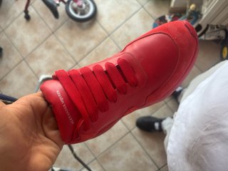 Scarpe Alexander McQueen Rosse