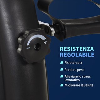 Mini Cyclette Portatile per l'Allenamento di Gambe