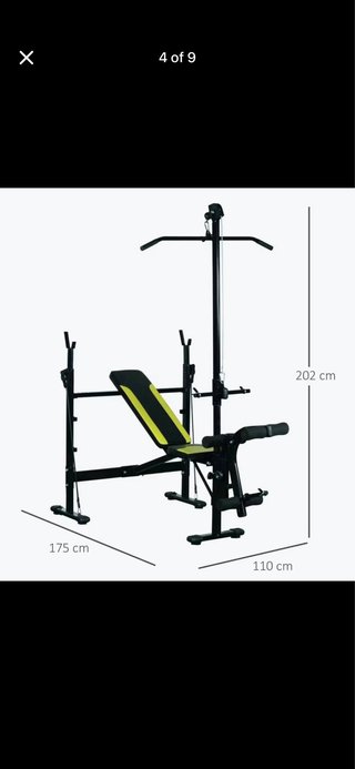 Banco de Gimnasio Multifuncional