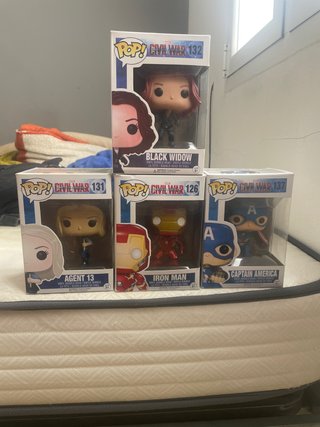 Funko Pop Civil War Marvel