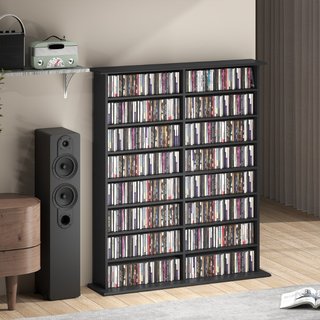 Mobile Libreria porta CD a 16 Ripiani dal Design M