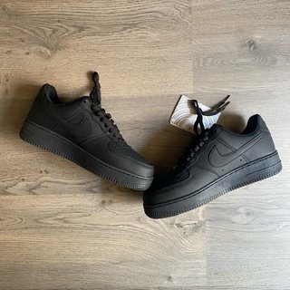 Nike Air Force 1 Triple Black Talla 40 Con Caja