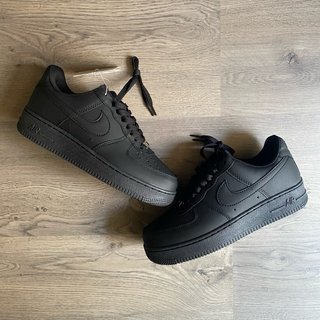 Nike Air Force 1 Triple Black Talla 40 Con Caja