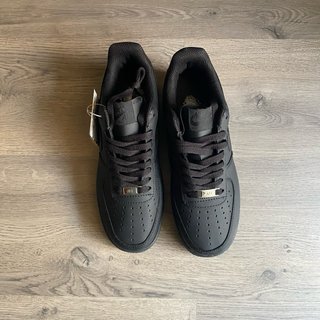 Nike Air Force 1 Triple Black Talla 40 Con Caja