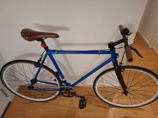 Bicicleta azul