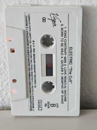 The Cult – Electric K7 Virgin/Beggars Banquet 1987