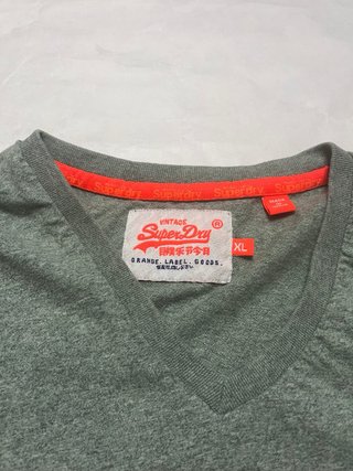 Superdry Camiseta Retro Vintage Streetwear T. XL