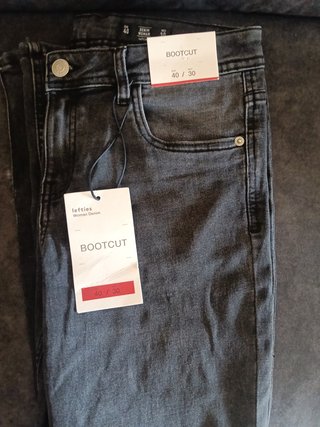 Tejanos negros Lefties Bootcut talla 40/30