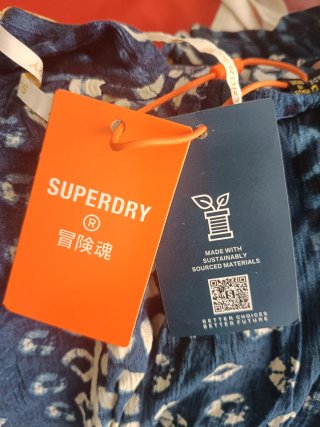 Vestido largo Superdry sin estrenar