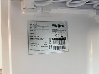 Congelador Whirlpool