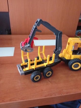 Camión Transporte Troncos Playmobil