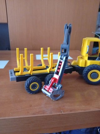 Camión Transporte Troncos Playmobil