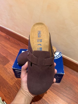 Zuecos Birkenstock Marrones Talla 39