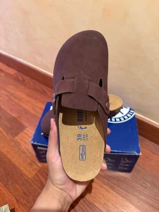 Zuecos Birkenstock Marrones Talla 39