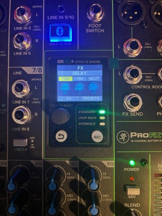 Mackie ProFX10GO Mezclador/Interfaz de Audio