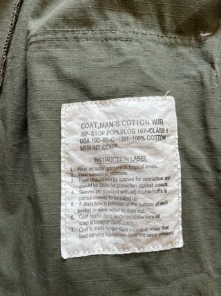 Equipo militar Guerra de Vietnam