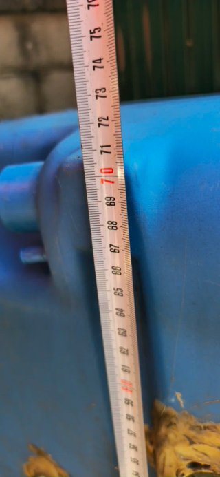 2 Depósitos Agua 70L (1 Sucio, 1 Limpio)