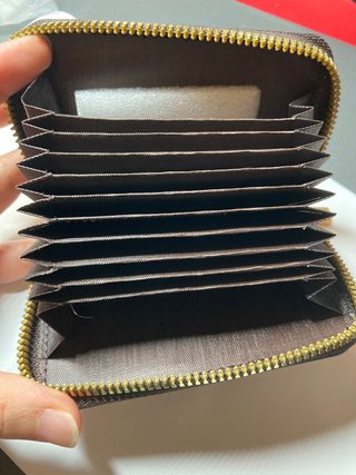 Cartera compacta 11x8cm