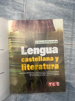 LENGUA CASTELLANA Y LITERATURA 2º BACHTO. - CAV...