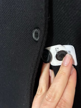 Cappotto lungo lana Zara Manteco