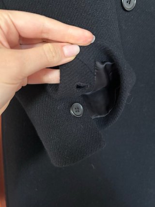 Cappotto lungo lana Zara Manteco