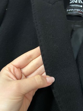 Cappotto lungo lana Zara Manteco