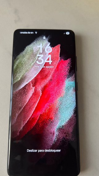Samsung Galaxy S21 Ultra Negro como nuevo muy poco