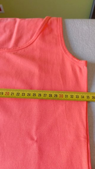 Camiseta tirantes Crivit naranja Talla XS