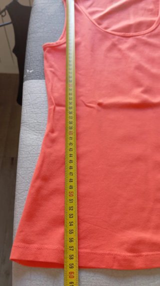 Camiseta tirantes Crivit naranja Talla XS