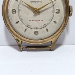 Orologio Vintage Socar Antimagnetique Jumbo 39mm
