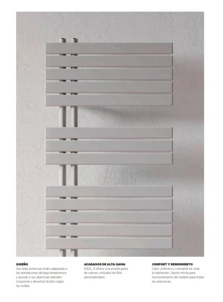 Radiador Irsap  modelo SOUL S de agua