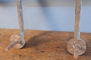 Reja de hierro forjado para puerta, mediados del s