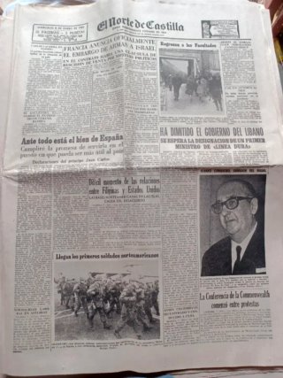 Periódicos antiguos El Norte de Castilla