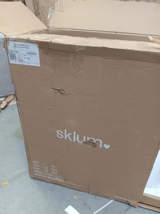 Sklum Cómoda de 3 cajones 70x40 cm madera natural