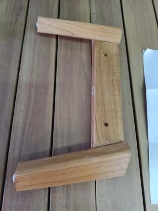 Sklum Cómoda de 3 cajones 70x40 cm madera natural