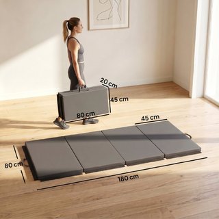 Asa de entrenamiento, alfombrilla plegable Estera